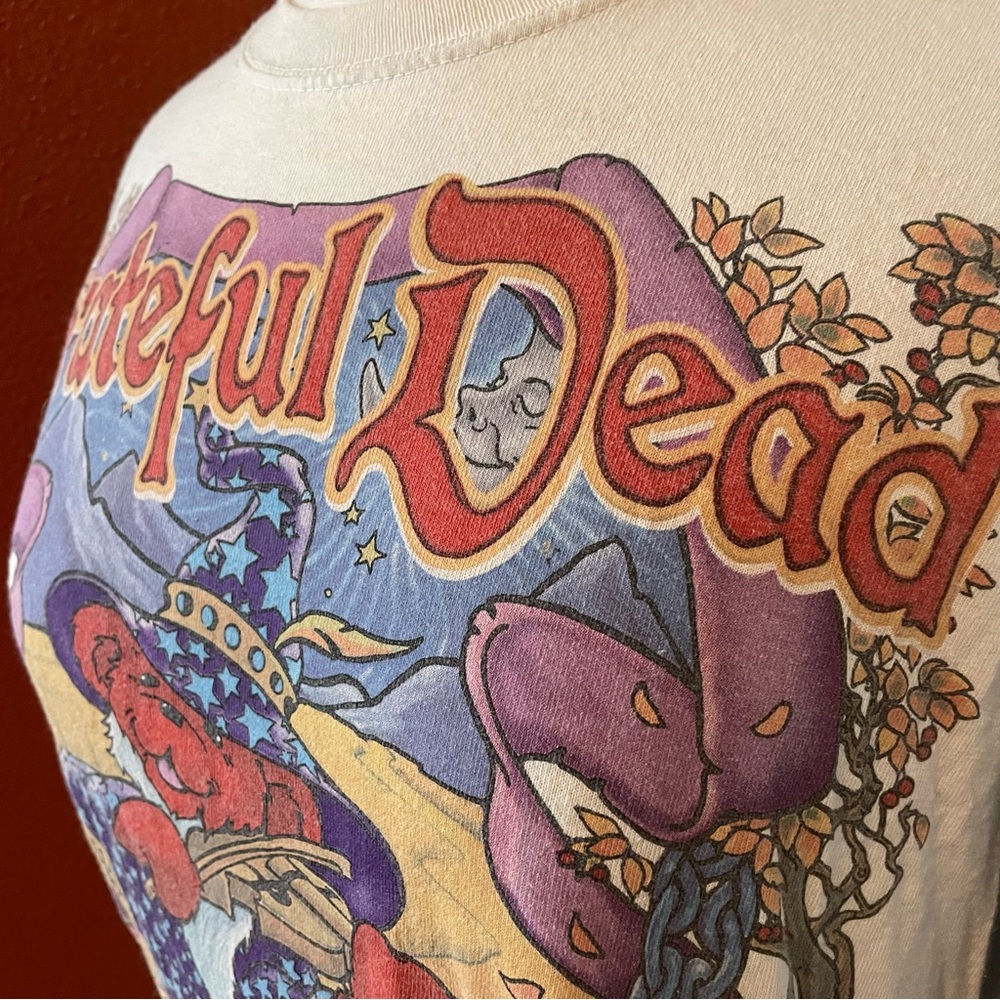 Liquid Blue Grateful Dead Men’s 2000’s Terrapin‎ Moon Tie Dye Tee Shirt - Picture 3 of 6